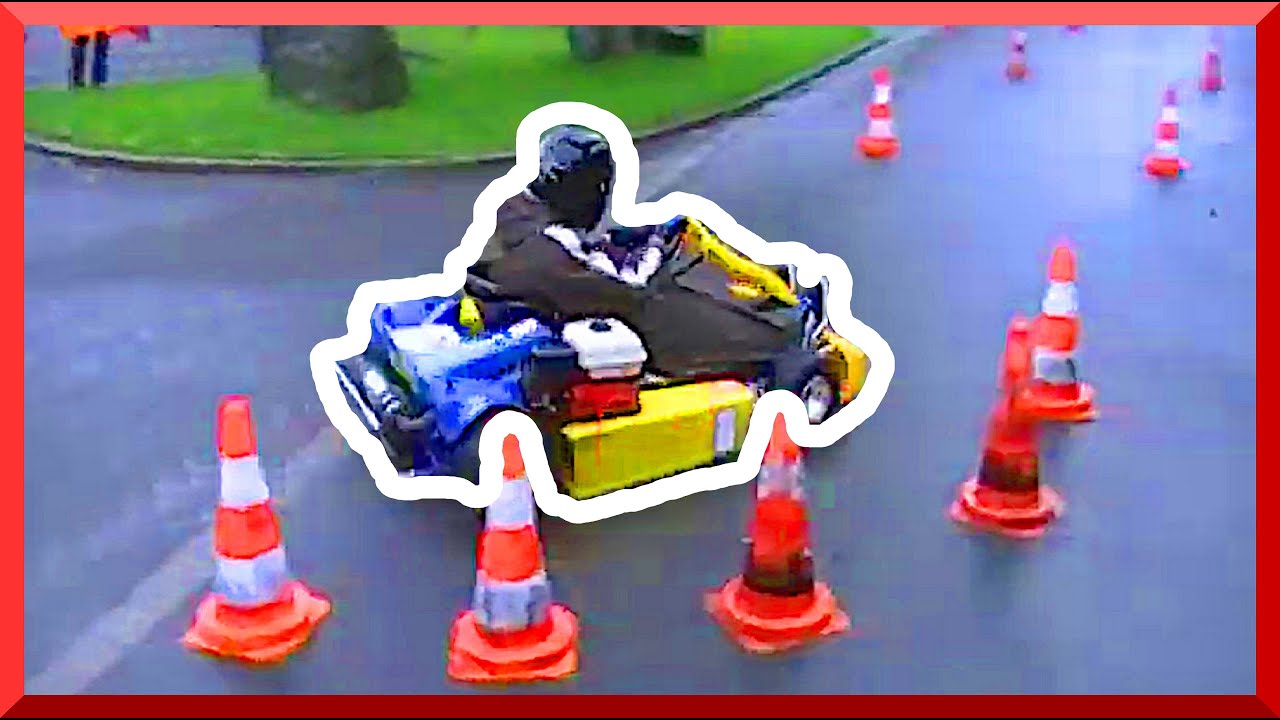 Jugend Kart Slalom Vorlauf Meisterschaft Nass + Glatt 💦 Sauerland AJT Halver 2011
