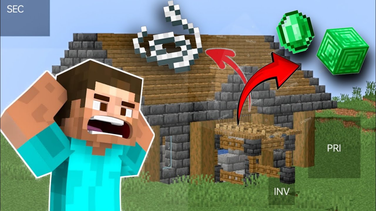 building an emerald string farm in Minecraft survival java......ll ...