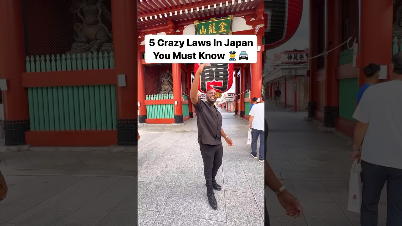Посмотрите это, чтобы избежать тюрьмы в Японии 😳👮‍♂️🚔 
