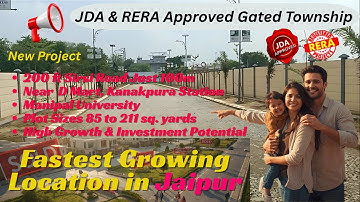 JDA & RERA Approved Plots in Jaipur | Near Sirsi Road & Vaishali Nagar, Best & Affordable Investment