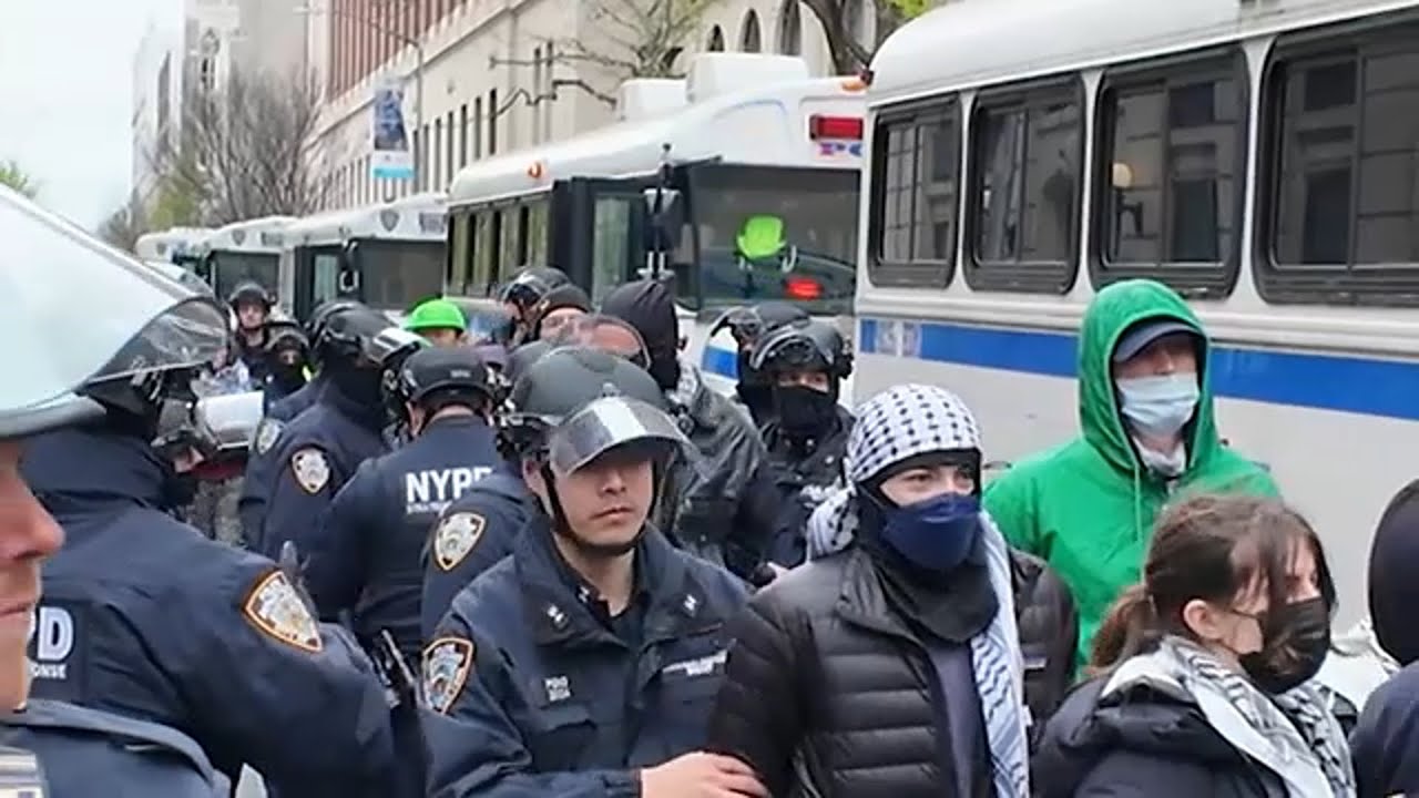 Dozens arrested at Columbia University as New York police ...