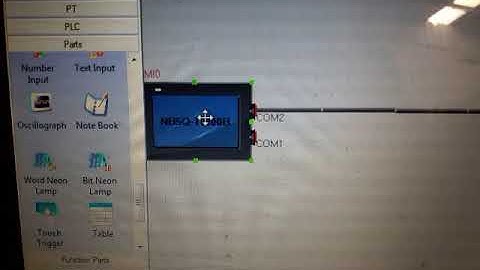 Switch Screens HMI NB Omron dengan Control PLC