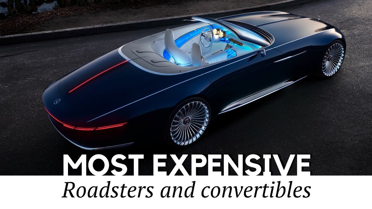 10 Most Expensive Convertible Cars and Roadsters You Wish You Could Buy