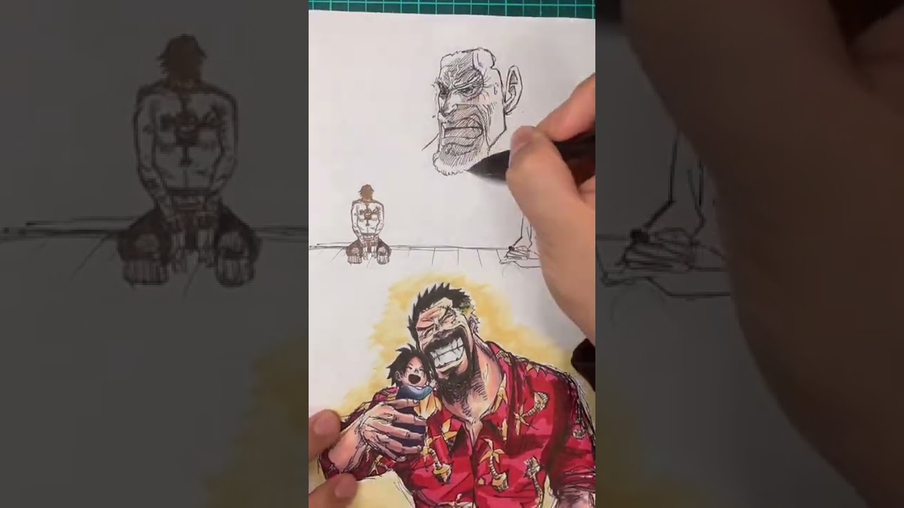 One Piece ガープの涙 頂上戦争まとめ切り抜き Part1 Youtube