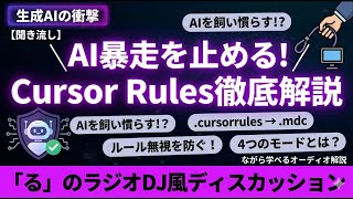 【作業用・聞き流し】Cursor RulesでAIを賢く使う!2026年のソフトウェア開発環境!?ラジオDJ風ディスカッション