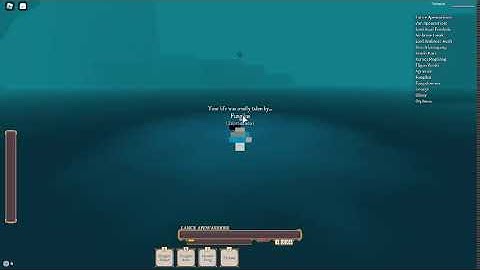 Roblox Rogue Lineage getting killed by a hacker