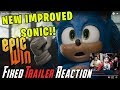 Sonic The Hedgehog NEW IMPROVED FIXED Trailer - Angry Reaction!