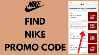 How to Find Nike Promo Code (2023) | Discount Coupons screenshot 2