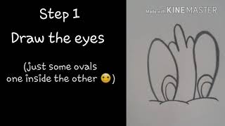 Draw Tom (face) - Step by step | Draw with ease | Theju screenshot 4