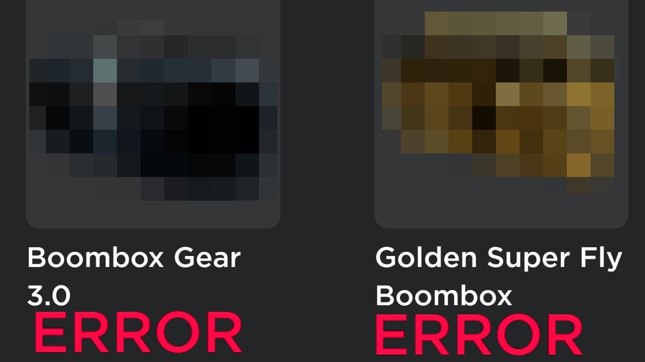 Did Roblox remove Boombox? - Quora