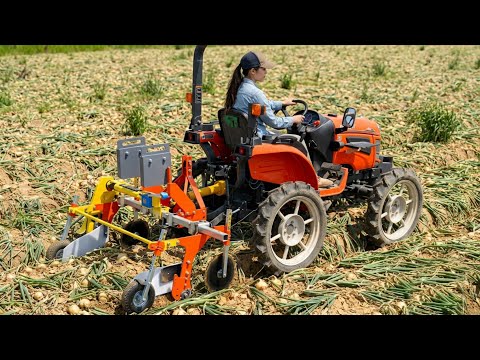 JAPANESE POWER! Unique Tractors from Japan & Korea in Action! Compilation