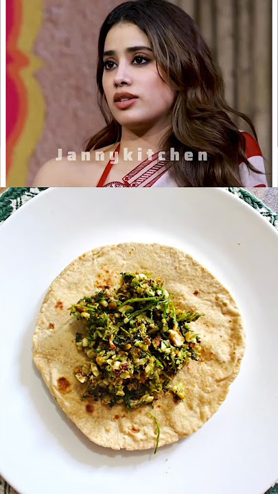 Janhvi Kapoor favorite Thecha recipe ! #janhvikapoor #shorts #ashortaday