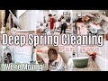 SPRING CLEAN WITH ME 2021 | PART 2 + MOVING ANNOUNCEMENT!! :: DEEP CLEANING MOTIVATION