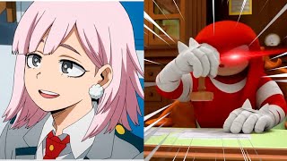 Knuckles rates My Hero Academia Girls crushes