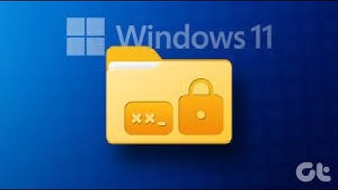How To Password Protect a Folder on Windows | No Software Required