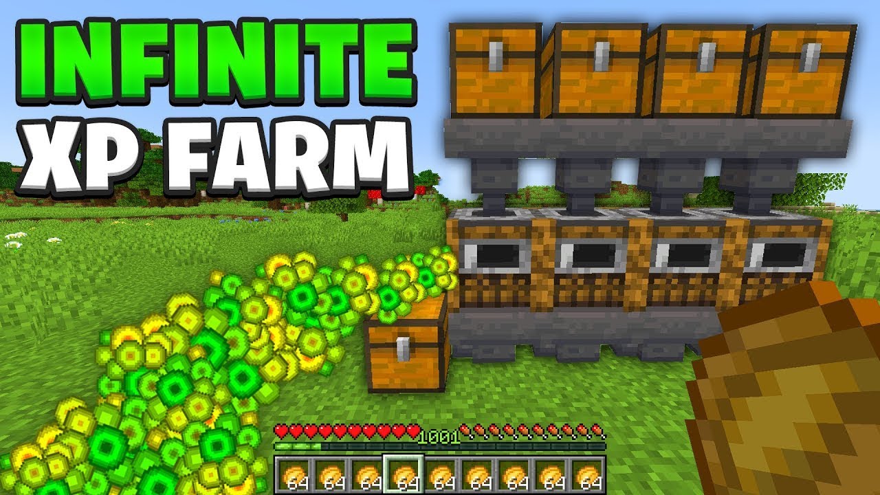 EASY 1.19 XP FARM TUTORIAL in Minecraft Bedrock (MCPE/Xbox/PS4/Nintendo Switch/PC) YouTube