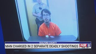 Suspect in multiple murders appears in Guilford County court