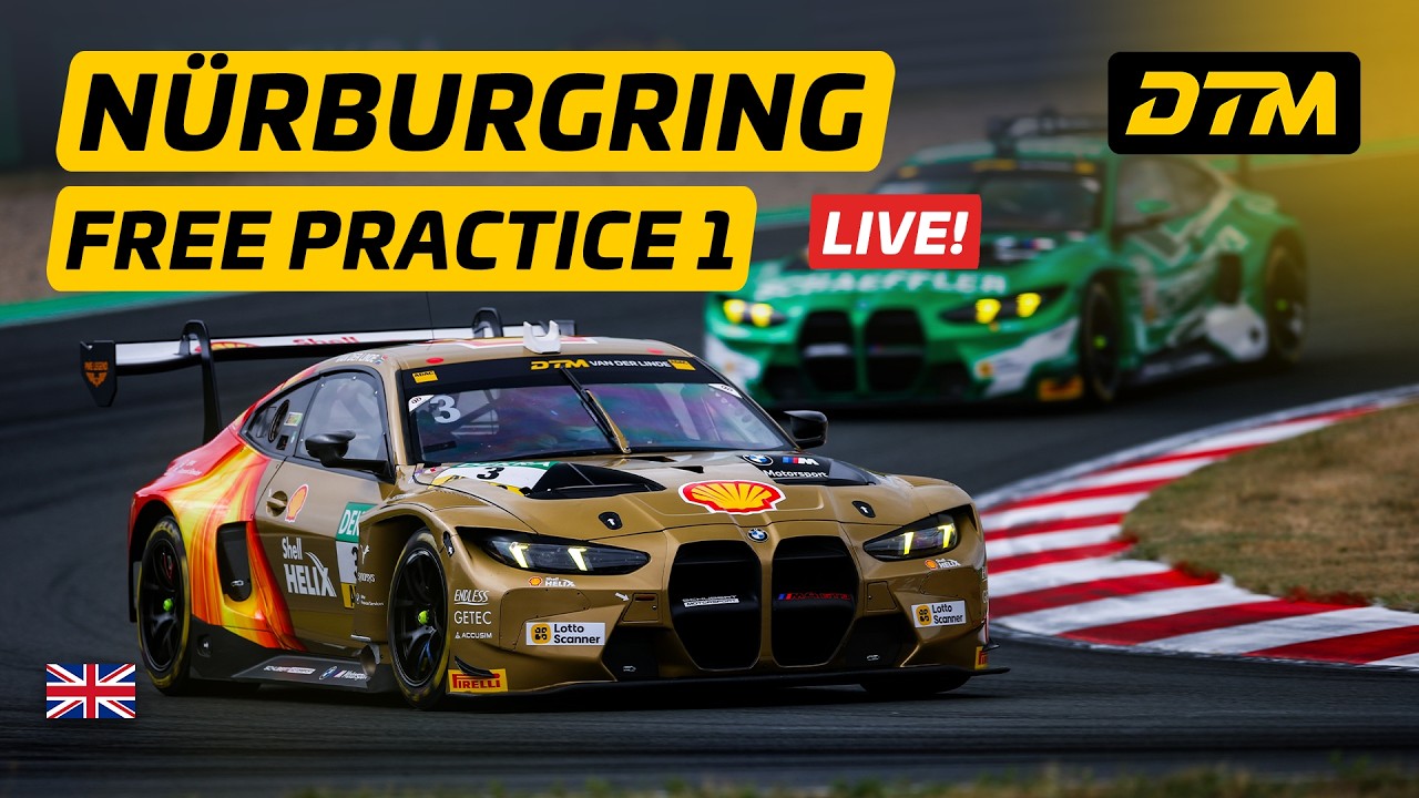 LIVE: DTM Nürburgring 2026 – Free Practice 1 ⏱️ | Official Live Stream | DTM 2026