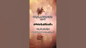 ترجمهی آیات 201 الی 203 سوره #اعراف #اکادمی_آنلاین_سنا #آموزش_قرآن #learning_quran