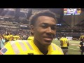 Devonta Smith says Alabama's QB commit was in his ear at the Army Bowl