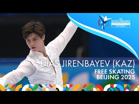 Dias JIRENBAYEV (KAZ) | Men Free Skating | #SkateToMilano | 2025 – Beijing