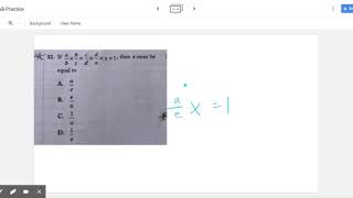 ASVAB Practice - Google Jamboard