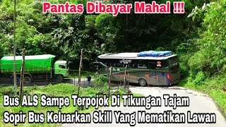 Manuver Skill Terhebat Sopir Bus ALS 177 Untuk Selamatkan Nyawa Para Penumpang