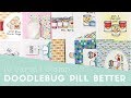 10 Cards 1 Stamp | Doodlebug Design Pill Better