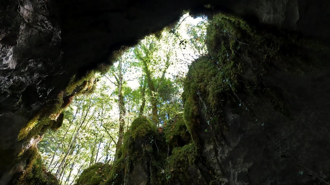 Scenic Hike through Caves in the French Jura Mountains: Sentier Karstique des Malrochers