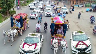 New wedding Barat || Vekh baraatan challiyan FSD || New Punjabi Wedding || Wedding Song  Barat | JK