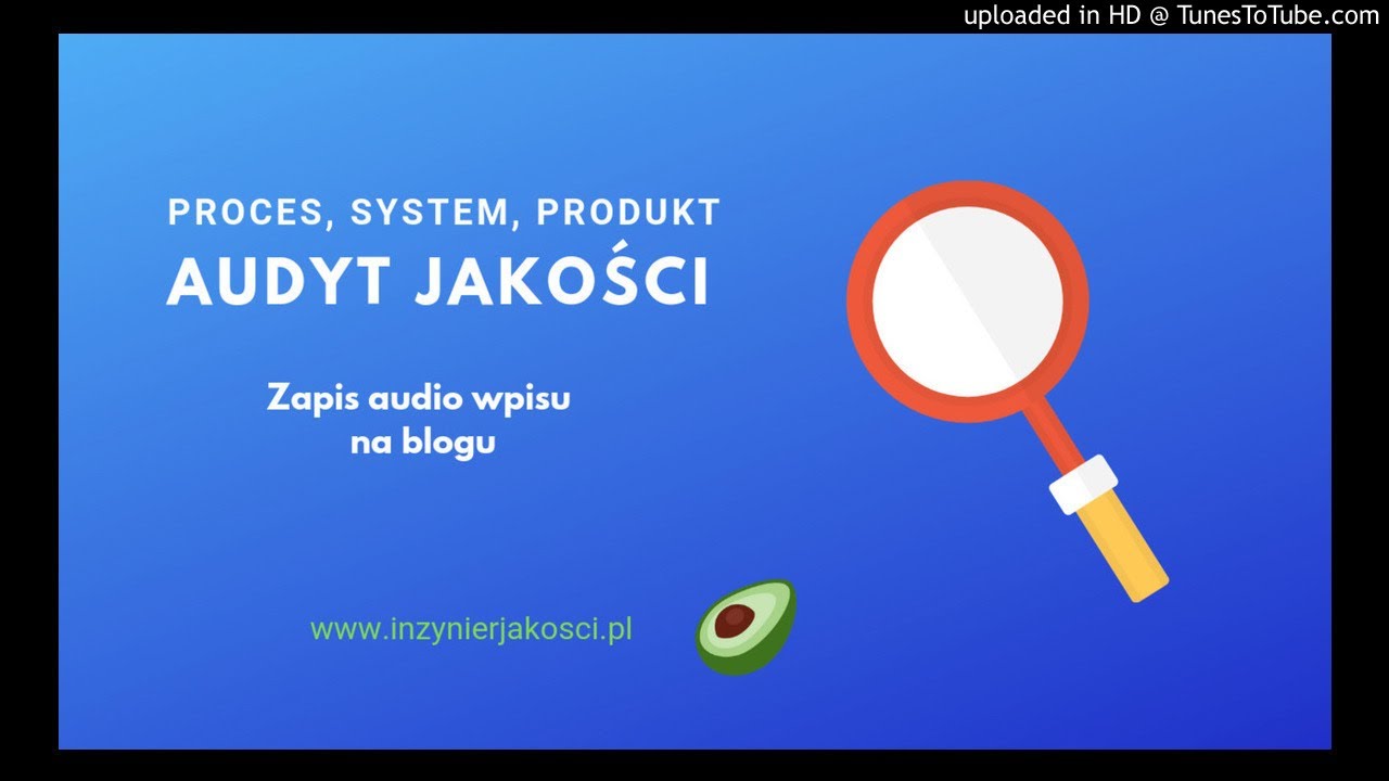 Audyt Jakości - procesu, produktu, systemu