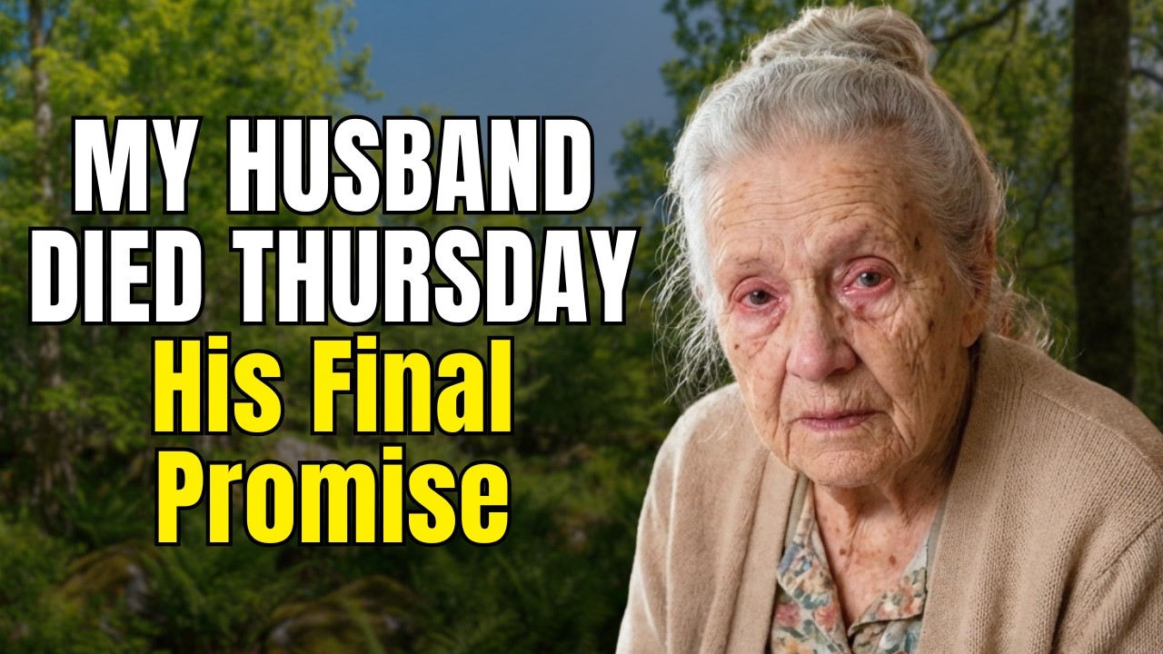 My Husband Died Last Week... He Made Me Promise To Tell You This