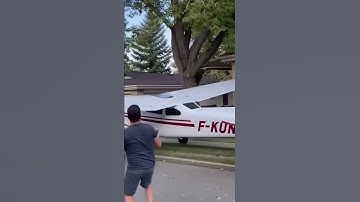 Man lands small plane in his backyard — chaos and disbelief