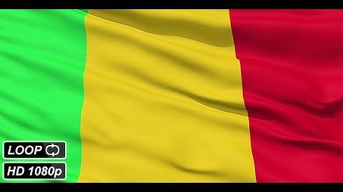 Waving National Flag Of Mali | Motion Graphics - Videohive template
