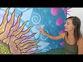 Custom Mural By Visionary Artist Adelaide Marcus