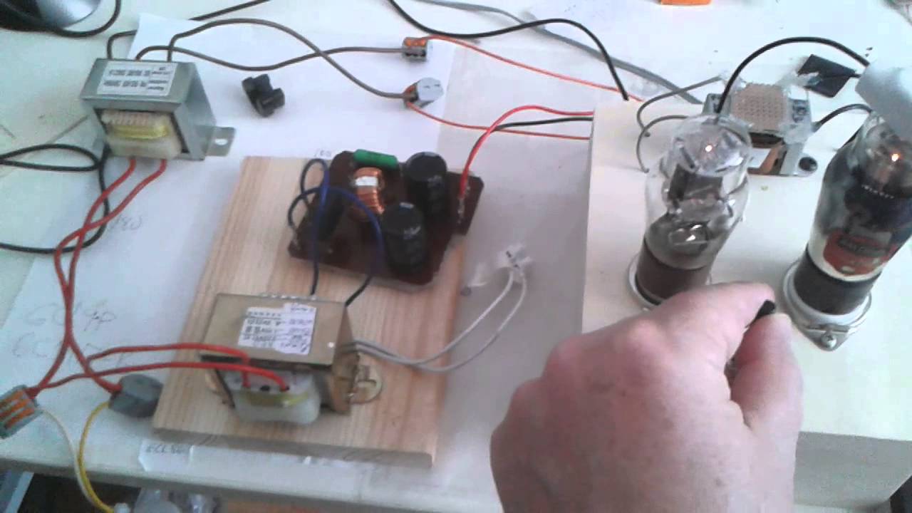 CDC1 Tube Amp Test 1 YouTube