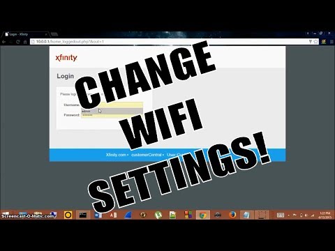 Change Xfinity/Comcast Router Settings! ALL SETTINGS!