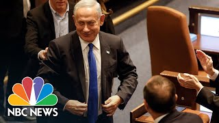 Benjamin Netanyahu Back In Office As Israel's Prime Minister
