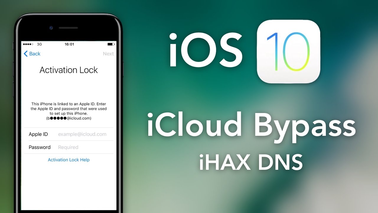 iphone activation lock bypass ios 10