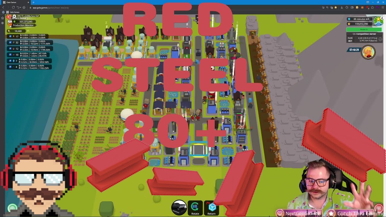 80+ RED STEEL TOWN STAR BUILD YouTube