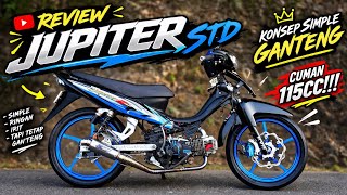 review jupiter 115cc konsep simple minimalis