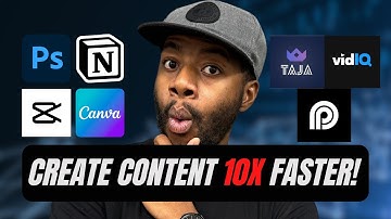 Create Content 10X Faster With These AI Tools!