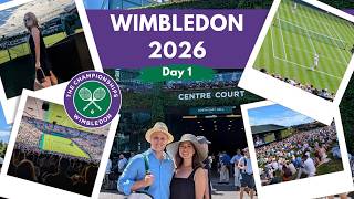 Wimbledon 2026 - Day 1 - Join me on Centre Court and see the grounds