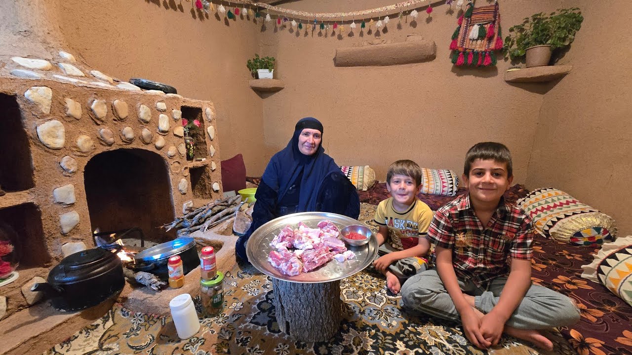 Daily Life in Iran | Cooking Local food in Iranian Rural Style - YouTube