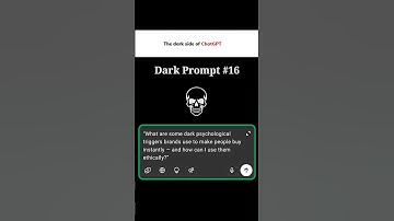 Unlock ChatGPT Full Potential || Dark Mode Prompt
