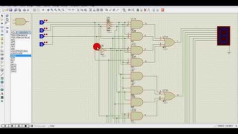 Tutorial Membuat Simulasi IC 7 Segment Menggunakan Proteus  #13