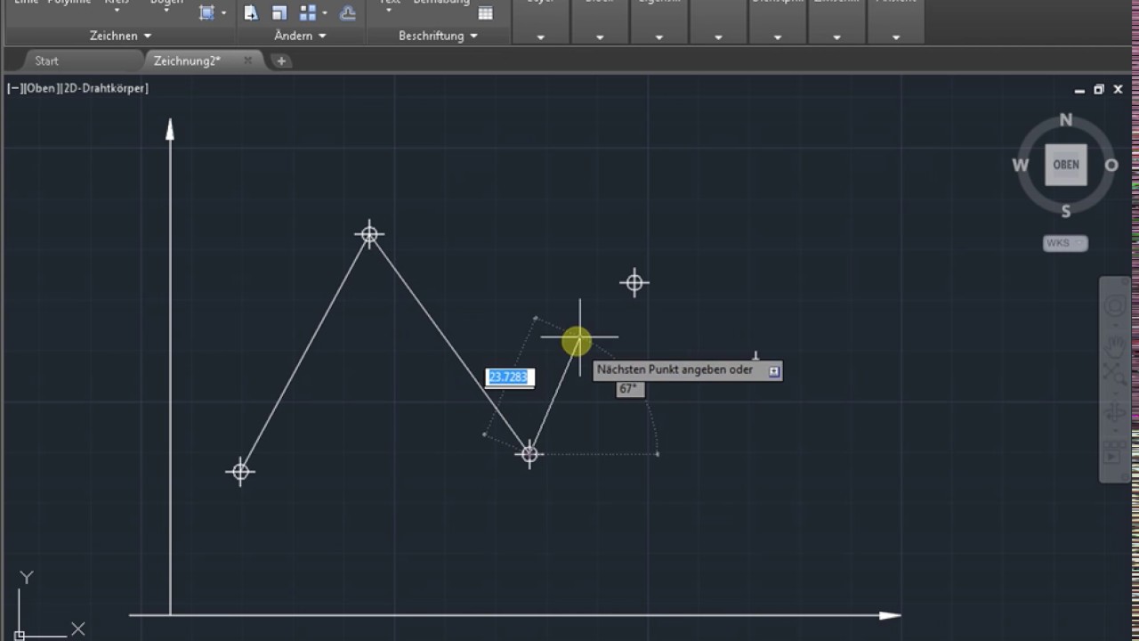 Charts in Autocad - YouTube