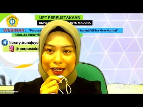 Webinar: "Perpustakaan & Pustakawan Kreatif Inovatif di Era New Normal"