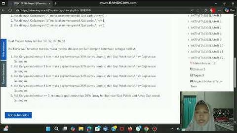 Tugas 3 PRAKTIKUM ALGORITMA DAN PEMPROGRAMAN