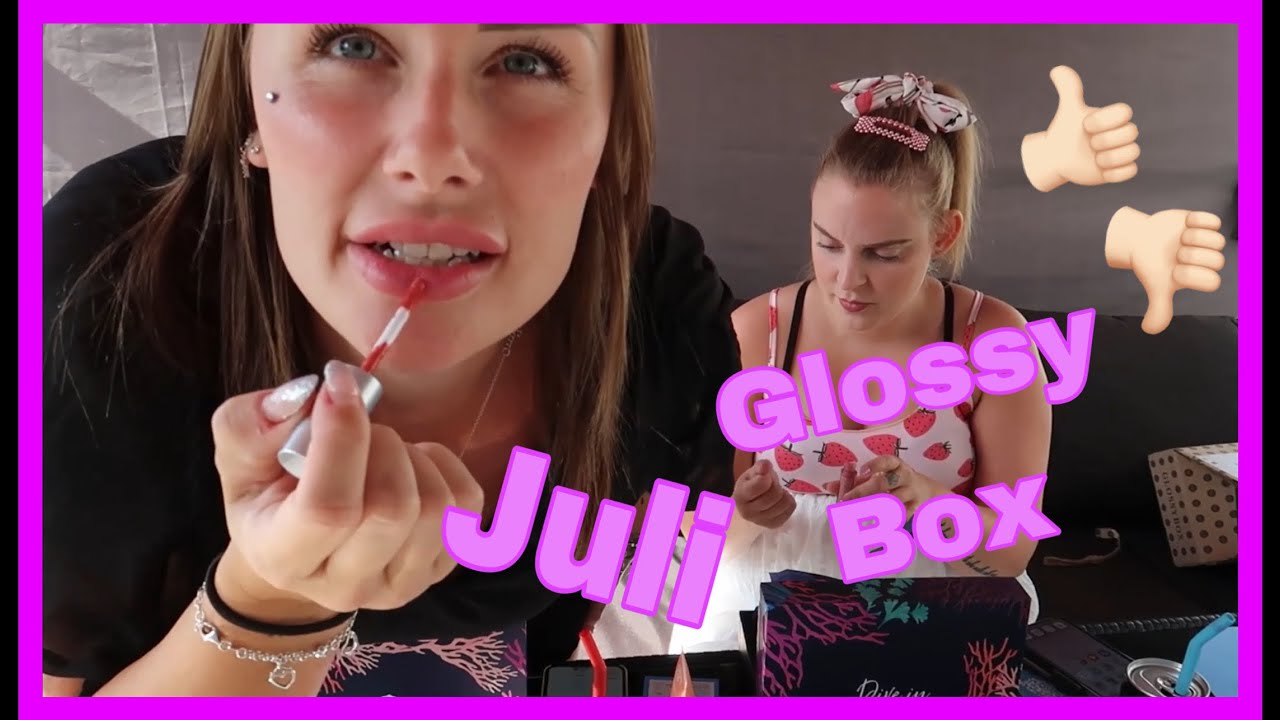 Unboxing GLOSSYBOX JULI 2022